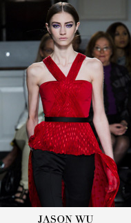 Jason Wu 2013秋冬紐約時裝發(fā)布會