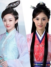 郑爽赵丽颖新剧造型PK